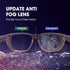 TOREGE Pink Safety Glasses For Women, Clear Safety Goggles Eye Protection With Anti-Fog And Anti-Blue Light Lens, Stylish Protective Eyewear For N...