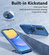 FNTCASE for Samsung Galaxy A15-5G Case: Dual Layer Shockproof Protective Cell Phone Cover with Magnetic Kickstand | Military Grade Drop Proof Prot...