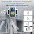 Shower Phone Holder Waterproof, 480°Rotating Waterproof Phone Holder for Shower Adjustable Anti-Fog Shower Phone Case Holder Bathroom Wall Phone M...