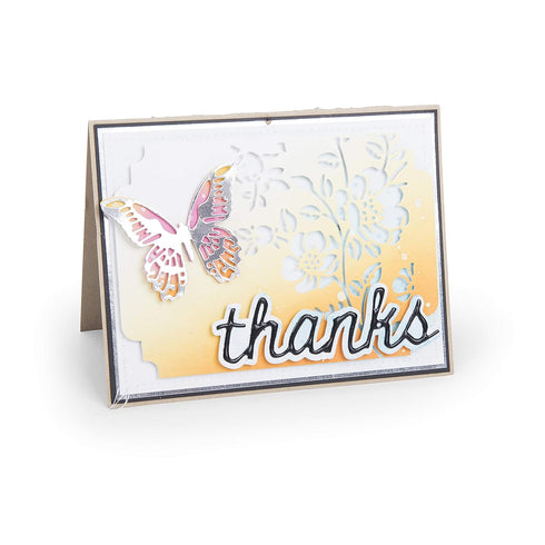 Sizzix Thinlits Die Set 3PK - Mixed Media, 9,53cm x 9,53 cm - 7,3 cm x 8,89 cm...