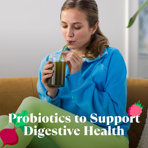 Amazing Grass Greens Superfood Powder: Greens Powder with Digestive Enzymes & Probiotics, Organic Spirulina, Chlorella, and Beet Root Powder, Choc...