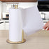 Gold Paper Towel Holder Countertop, OBODING, Gold Kitchen Paper Towel Holder Stand for Kitchen and Bathroom Organization, Stainless Steel Paper To...