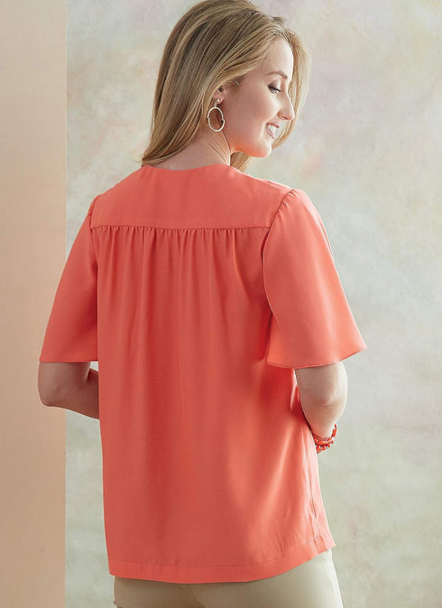 Butterick B6688E5 Easy Semi-Fitted Women's Blouse Sewing Patterns, Sizes 14-22...