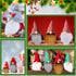 15 Pcs Gnome Beards for Crafting Easter Day Faux Fur Fabric Precut Gnomes Beards Handmade 30 Pieces Wood Balls for Halloween Christmas Valentine's...