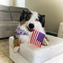 4th of July Dog Bandana - American Flag Dog Bandanas for Small, Medium, Large Dogs, Patriotic USA Independence Day Dog Puppy Collar Scarf for Dogs...