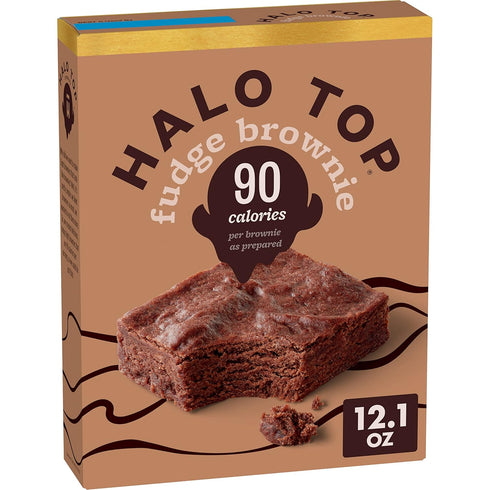 Halo Top Fudge Brownie Light Brownie Mix, 12.1 oz...