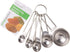 Prepworks by Progressive Stainless Steel Measuring Spoons - Set of 5,Silver...