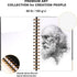 Yoment 5.5" x 8.5" Sketchbook for Drawing Small Spiral Bound Sketch Pad for Kids Hardcover Sketch Book(68lb/100gsm) Artist Drawing Blank Paper Not...