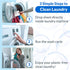 Plastic-Free Laundry Detergent Sheets, 60 Count, Fresh Linen Scent, Plant-Based, Non-Toxic, Easy to Use, Gentle on Skin, Compact and Lightweight...