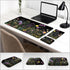 Large Gaming Mouse Pad and Mouse Wrist Rest,Desk Mat + Mouse Wrist Rest +Small Mouse Pad,Desk Accessories,Office Supplies,Wild Flower...