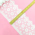 5 Yards White Lace Trim Flower for Sewing 6.5in Width Soft and Comfortable On The Skin Flower Pattern DIY Craft Clothes Edge Trim Ribbon...