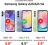 for Samsung Galaxy A25 5G Phone Case with Slide Camera Cover & Screen Protector*2, Samsung A25 5G Case Build in 360° Rotating Ring Kickstand, Mili...