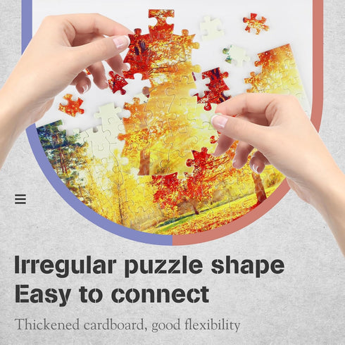 MISITU Small Puzzles for Adults Mini Puzzles 150 Pieces Micro Piece Small Jigsaw Puzzles Tiny Challenging Difficult Travel Puzzles Game Toy Gift S...