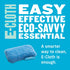 E-Cloth Fresh Mesh Pad, Premium Microfiber Non-scratch Kitchen Dish Scrub Sponge, Blue, 2 Pack...