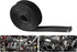 Fiberglass Hose Heat Shield Sleeve Spark Plug Wire Heat Protector Boots Auto Hose Roll 2500 Degree for Car&Auto Wire Loom Brake Line Cable (Black ...