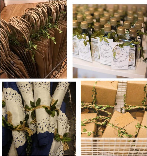 David accessories Olive Green Leaves Leaf Trim Ribbon -20 Yards - for DIY Craft Party Wedding Home Decoration (Olive Green)...