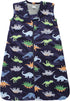 Hudson Baby Unisex Baby Plush Faux Fur Sleeping Bag, Wearable Blanket, Dinosaurs, 6-12 Months...