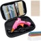 Glue Gun, Hot Glue Gun with 30 Glue Sticks and 10 Wood Craft Sticks, Mini Hot Melt Glue Gun Kit with Carrying Case for Crafts, School DIY Arts, Se...