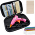 Glue Gun, Hot Glue Gun with 30 Glue Sticks and 10 Wood Craft Sticks, Mini Hot Melt Glue Gun Kit with Carrying Case for Crafts, School DIY Arts, Se...