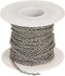 DanLingJewelry 30 Feet 304 Stainless Steel Unwelded Cable Chain Spool Link in Bulk for Necklace Jewelry Accessories DIY Making 3x2mm...