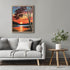 Posterizer 1 pcs- sunrise and sunset-landscape nature scene 5-Landscape & Nature Art-Floral Botanical Art- Decor for Home & Office- unframed wall ...
