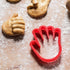 Suck UK Hand Cookie Cutter - Hand Shaped Novelty Cookie Cutter - Plastic Pastry Cutters - Funny Baking Tools & Accessories for Kids - Finger Shape...