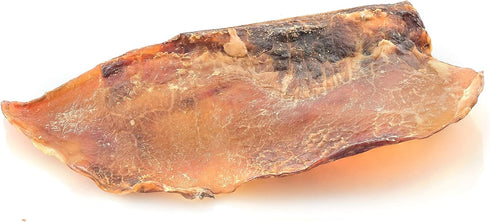 Barkworthies 5-to-7-inch Beef Scapula Dog Treats (8 oz. bag) - High Protein, Single Ingredient, Rawhide Alternative Healthy Dog Chews - Natural Ra...