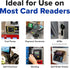KICTeam - Waffletechnology® Cleaning Cards for Card Reader Payment Machines (40 Cards) - Presaturated with Quick Drying Solution - Made in USA...