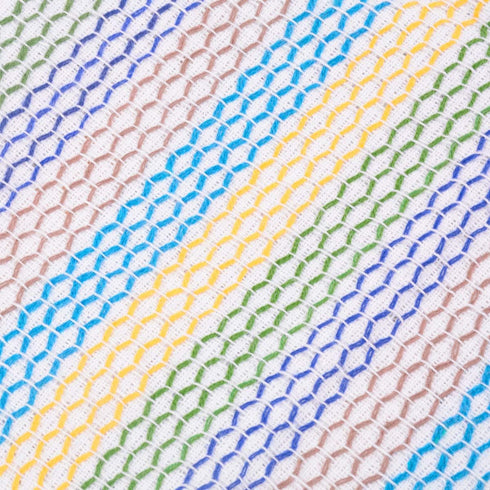 Kitchen Dish Cloths 100% Cotton Tea Towels, Soft and Absorbent, Machine Washable Kitchen Dishcloths 13 x 13 Inch Set of 8 Multi Colors...