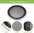 ACROPIX Universal 6.5" Car Speaker Grills Cover Mesh Round 6.5 Inch Audio Speaker Subwoofer Guard Protector Case with Mounting Screws Iron ABS Sil...