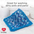 Red Heart Scrubby Waves Yarn - 3 Pack of 85g/3oz - Polyester - 4 Medium (Worsted) - 78 Yards - Knitting/Crochet...