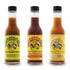 Dirty Dicks Variety Trio: Original, Caribbean, Peachy Green Hot Sauces - 5 Fl Oz, Pack of 3...