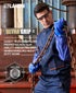 LANON 26" Elbow Length PVC Chemical Resistant Gloves, Heavy-Duty Long Rubber Gloves, Acid, Alkali & Oil Protection, Large...
