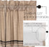 VHC Brands Sawyer Mill Charcoal Valance Curtain Farmhouse Country Chicken Cotton Gray and Tan for Kitchen Window 20x72...