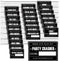 BLUE PANDA 25 Pack Bachelorette Mugshot Signs w/Height Chart - Bachelorette Backdrop for Wedding, Birthday, Jail Party Decorations, Halloween & Cr...