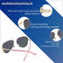 FEISEDY Retro Polarized Pilot Sunglasses for Women 70s Vintage Trendy Shades B4147...