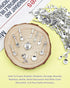 JIALEEY 100pcs Fork Knife Spoon Pan Tableware Charms Beads Necklace Pendants DIY for Jewelry Making and Crafting, Tibetan Silver Plated Tableware ...