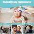Amplim Digital Forehead Thermometer for Kids, Adults, and Babies - Touchless, Non-Contact Fever Thermometer with Temporal Head Function - No-Touch...