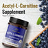 Acetyl L-Carnitine 1500mg Gummies - Daily Energy Gummies to Support Cognitive System & Immunity - 90 Blueberry Gummies per Bottle...