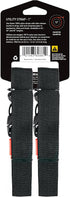 GEAR AID Utility Straps with Side-Release Buckle, Secure and Compress Camping, Biking, Hunting, Boating Gear, Multiple Sizes 1" x 40"...