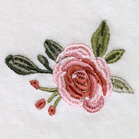 Avanti Linens - Fingertip Towel, Soft & Absorbent Cotton Towel (Spring Garden Collection), 13.00" x 13.00"...