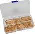 Chenkou Craft Assorted 600pcs Jewelry Making Wave Connect Bar Earring Necklace Connector (KC-Gold, Mix)...