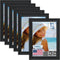Icona Bay 5x7 Picture Frames (Black, 12 Pack), Beautifully Detailed Molding, Contemporary Picture Frame Set, Wall Mount or Table Top, Inspirations...
