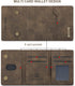 SZHAIYU 2 in 1 Detachable Back Cover Compatible with iPhone 13 Pro Max Wallet Case with Card Holder Leather Pocket Slim Phone Cases 6.7'' (Coffee)...