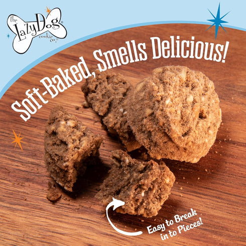 The Lazy Dog Cookie Co. Soft Dog Treats, Mutt Mallows My Little Pumpkin, for Small, Medium and Large Dogs, Wheat-Free, Baked in The USA, 5 oz. (Pa...