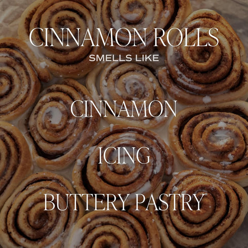 Sweet Water Decor Cinnamon Roll Candle - Fall Scented with Cinnamon, Icing and Buttery Pastry for Home - Soy Candle with 40 Hours Burn Time - 9Oz ...