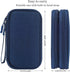 Portable, Waterproof Electronics Accessories Case and Organizer Bag for Cables, USB Drives and Chargers...