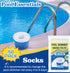 50 Pack Pool Skimmer Socks,Pool Filter Socks for Skimmer Basket for above Ground and Inground Pool Ultra Fine Mesh Screen Pool Skimmer Scum Socks ...