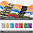 Willbond 162 Pieces Hair Accessory Set - 12 Braiding Strings and 150 Metal Cuffs in Colorful Designs, Hair Wrap String Kits for Braids, Thread Rop...