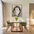Posterizer 1 pcs-snowy winter scene of a white owl-oil painting style 8-Art for Animal Lovers-Landscape & Nature Art-Decor for Home & Office- unfr...